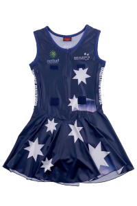 Design full piece printed fashion cheerleading uniform custom half chest zipper cheerleading pitching Darling Ridge Sports Academy Australia Cheerleading Supplier CH219